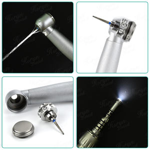 Tandheelkundige Hoge Snelheid Verlichte <span class=keywords><strong>Handpiece</strong></span> Fiber Optische Led Keramische Lager 2/4/6 Gaten Aansluiten Snelkoppeling Tandhandstuk - Product Image 3