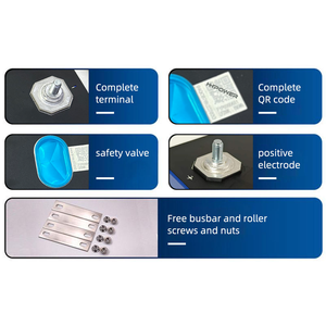 HHPOWER Prismatische 3,2V 280Ah LiFePO4 Lithium-Ionen-Batteriezelle für Solarenergiespeicherung 896Wh 8000 Zyklen - Product Image 2