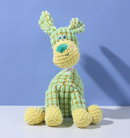 Jouet sonore pour chien, jouet âne amusant, jouet résistant pour mâcher, jouet en peluche pour jeu interactif, jouet sonore pour chien