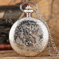 Venta al por mayor antiguo gancho de vela ancla Steampunk cuarzo analógico Vintage reloj de bolsillo con cadena para hombres regalo collar reloj de bolsillo