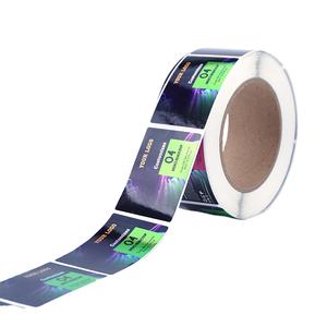 Logotipo personalizado y diseño Impresión Adhesivo Rollo de pegatinas Logotipo y diseño Etiqueta de producto cosmético para medicamentos líquidos y gotas para los ojos - Product Image 1