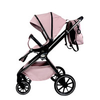 Prix de gros Bonne poussette bébé légère et portable pour enfants Walker Wagon landau avec quatre roues