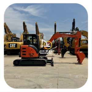 For Sale Second-hand Hitachi ZX55 5Ton <b>Mini</b> Excavator Hot Sale Japan Original UsedZX55 ZX60 ZX70 ZX75 Quality Assurance Warranty - Product Image 1