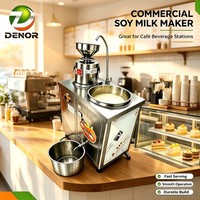 Machine commerciale à tofu et lait de soja, réservoir 120L, gaz en option, équipement multifonctionnel pour la transformation alimentaire