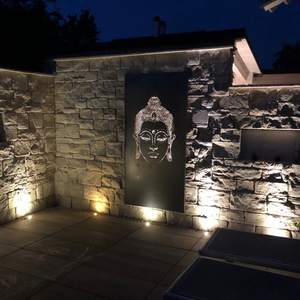 Paneles Decorativos de Acero Corten para Exteriores, Cortados con Láser, Valla de Seguridad para Jardín, Adorno de Pared, Pantalla Metálica Personalizable - Product Image 1