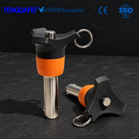 Goupille à ressort à dégagement rapide en acier inoxydable 304 avec tête en aluminium et verrouillage à bille pour cage d'appareil photo reflex numérique, plaque de trépied, remplacement DIY
