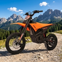 Motocicleta Todoterreno Eléctrica Stark Varg de 3500W con Batería de Litio, Light Bee X, Yozma in 10 Pro, 27AH 60V con Velocidad de 40-60km/h