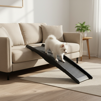 Rampe de voiture pliable moderne pour animaux de compagnie, design pliable pratique pour un accès facile à la voiture