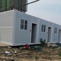 Deux maisons préfabriquées de luxe extensibles de 60 pieds avec piscine, en Malaisie, à deux étages, avec structure de plancher et système de rangement compact, 3 conteneurs