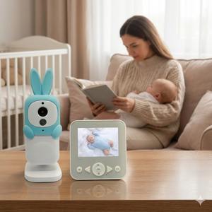 Monitor para Bebés con Diseño de Clip para Cinturón, Pantalla de 2.8 Pulgadas, Audio Bidireccional, 1080P HD, Batería Recargable, Visión Nocturna, Comunicación FHSS de 2.4GHz - Product Image 6