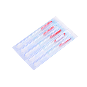 Monouso Sterile stile giapponese plastica manico ago agopuntura ago pacchetto individuale con guida per la cura del corpo - Product Image 2