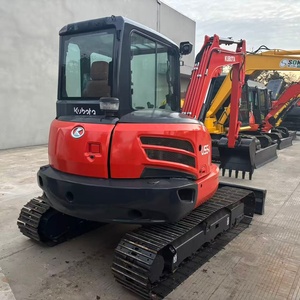 Kubota เครื่องขุดดินใช้ U55-4 5.5Ton ญี่ปุ่น Kubota รถขุดตีนตะขาบไฮดรอลิกมือสองเครื่องขุดดิน Kubota U55 Kx163 Kx155 - Product Image 5