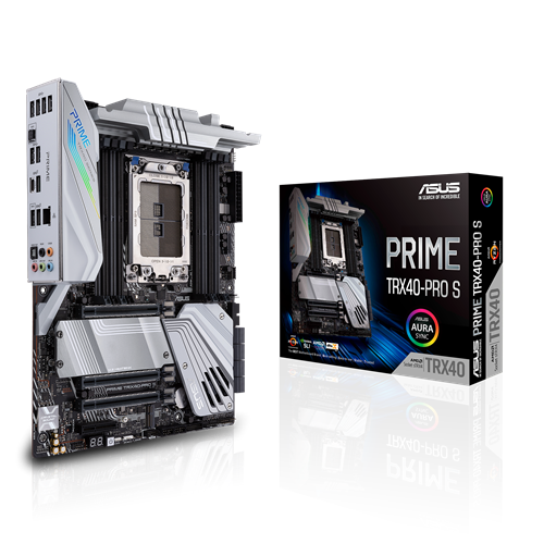 Refurbished Gaming Motherboard AS-US PRIME TRX40-PRO S 8xDDR4 DIMM Socket STRX4 Support Threadripper Processor