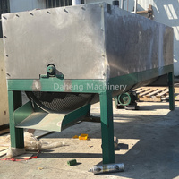 Professionele Grote Capaciteit Palm Fruit Vezel Separator Palm Noten Vezel Scheidende Machine