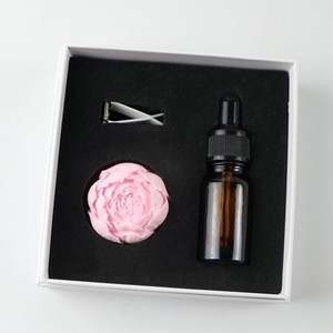 手作り磁器の花型車載芳香剤、セラミックアロマ石膏、エッセンシャルオイルディフューザー、ホットセール中 - Product Image 5