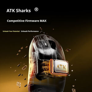 Souris de jeu sans fil ATK DragonFly A9 <span class=keywords><strong>Air</strong></span> Ultimate PAW3950 Ultra 42000DPI 750IPS 8KHz RGB Design ergonomique Opto-électronique USB - Product Image 4