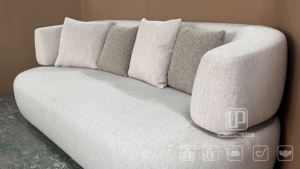 Tissus en tissu de style italien exclusif à prix bas pour salon moderne - Product Image 4