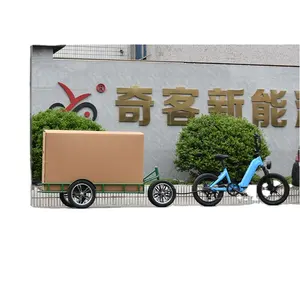 Clássico Design High Performance Bike Cargo Trailer Portable Dobrável Cargo Trailer grande capacidade