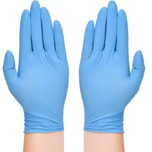 Disposable Non Sterile Nitrile Industrial Gloves Examination Biodegradable Medical Gloves