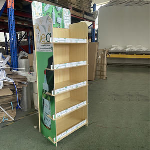 Exhibición de <span class=keywords><strong>metal</strong></span> de pie personalizado al por menor producto de vino botella de licor estante de tienda estante de exhibición estantes de supermercado - Product Image 4