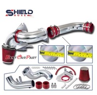 SHIELD Factory Sistema de carreras personalizado Manguera de silicona DR21 BCP Entrada de frío y filtro para 95-12 Accord V6 2.7l/3.0l V6
