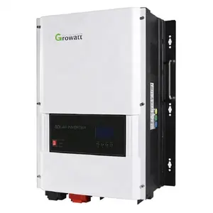 Batteria al litio Inverter a onda sinusoidale pura 10KW 12KW Inverter solare ibrido Growatt a fase divisa Off Grid