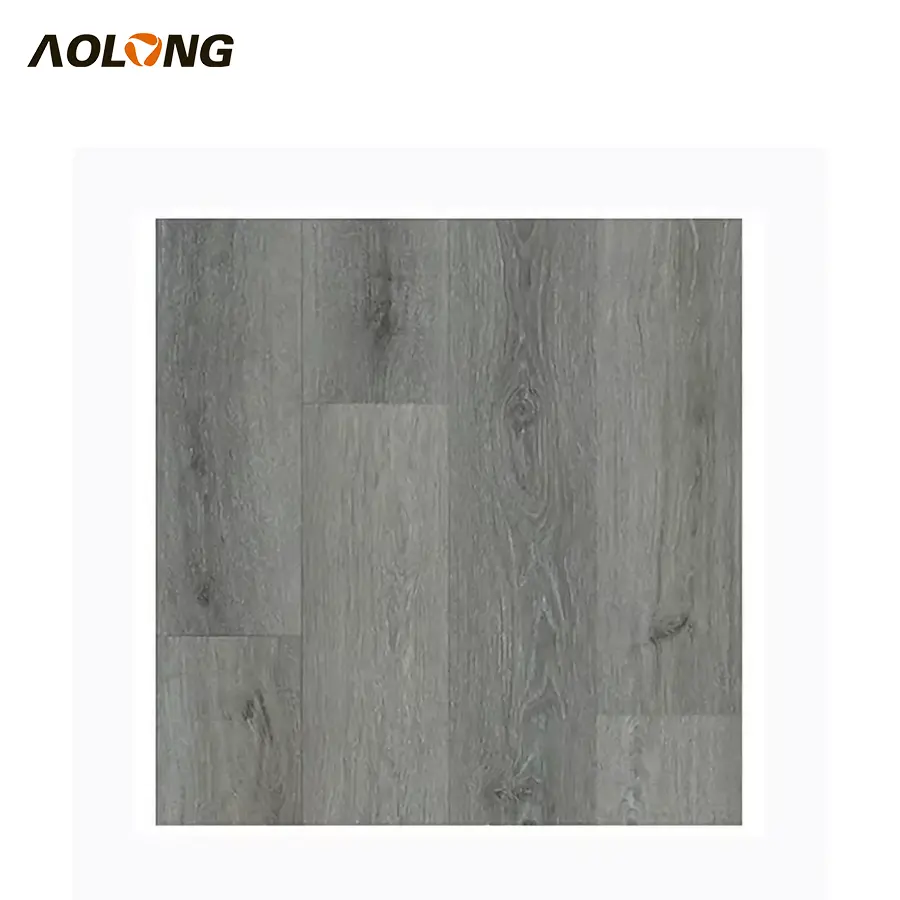 AOLONG Spc Vinyl boden Hochwertiges 5mm Grafikdesign Kunden spezifischer Raum Innen gebrauch PVC-Vinyl boden Holz design
