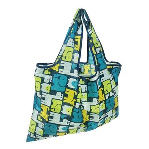 Bolsas de Compras Plegables Personalizadas, Resistentes y Duraderas, Ecológicas, de RPET 210D, Reutilizables, con Diseño de Fresa - Product Image 2