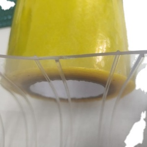 <span class=keywords><strong>Rideau</strong></span> antistatique transparent en PVC ESD teinté ambre à nervures en plastique souple clair pour magasin - Product Image 2