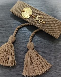 LS-B9047 Pulsera Religiosa con Dijes de San <span class=keywords><strong>Gregorio</strong></span> Hernández, Bañada en Oro, Pulsera Miyuki Tejida para Mujer, Regalo de Cumpleaños - Product Image 5