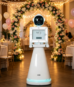 <span class=keywords><strong>Robot</strong></span> intelligent de photographie de banquet en direct avec suivi du visage par IA, multifonctionnel, compatible smartphone, <span class=keywords><strong>robot</strong></span> haute vitesse - Product Image 2