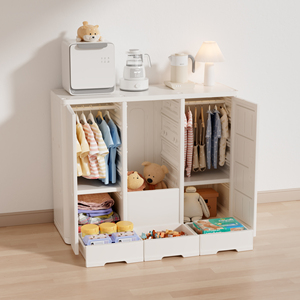 Gabinetes <span class=keywords><strong>de</strong></span> almacenamiento <span class=keywords><strong>de</strong></span> juguetes para bebés, organizador para niños pequeños, estantería para niños, caja <span class=keywords><strong>de</strong></span> almacenamiento <span class=keywords><strong>de</strong></span> plástico, armario para niños, muebles <span class=keywords><strong>de</strong></span> guardería, armario para niños - Product Image 4