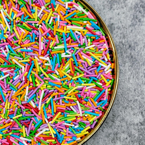 Vermicelles <span class=keywords><strong>au</strong></span> <span class=keywords><strong>Chocolat</strong></span> et Décorations Comestibles Arc-en-ciel pour Pâtisserie, Glaçage, Cupcakes et Gâteaux d'Anniversaire - Product Image 4