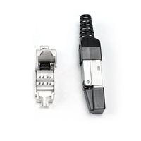 Conector Modular RJ45 CAT6A FTP sin Herramientas para Cableado Integrado