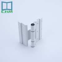 Charnière 2D en alliage d'aluminium robuste de haute qualité, à double action, pour fenêtres et portes, angle d'ouverture de 180°, facile à installer