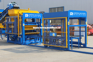 Blocs creux en béton de type européen, machine à blocs automatique à base de cendres volantes, ligne de production de béton, machine à fabriquer des blocs qt12 15 - Product Image 3