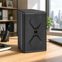 10 İnç Tam Aralıklı Profesyonel KTV Hoparlör Neodimyum Mıknatıs Titanyum Alaşımlı Diyafram Yüksek Çözünürlüklü Ses 800W Amplifikatör Ev Tipi