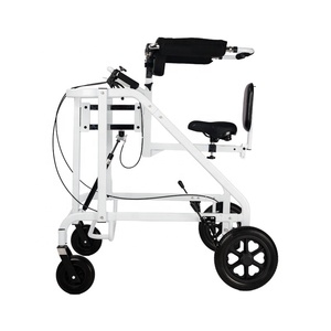 Andador de Rehabilitación para Parálisis Cerebral, Andador para Adultos Hemipléjicos, Ayuda para Caminar Pediátrica, Entrenamiento de Extremidades Inferiores, Andador de Pie con Cuatro Ruedas - Product Image 2