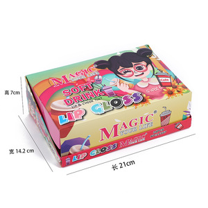 24 Uds./cajas, superventas, 24 piezas por caja, taza de leche, Pajita, aceite de labios de 6 colores, hidratante, resistente al agua, a prueba de grietas, bonito brillo de labios - Product Image 4