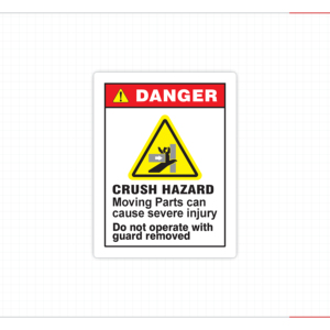 Avertissement Surface Chaude Tenir Éloigné Danger de Brûlure Ne Pas Toucher Laisser Refroidir Panneau de Sécurité - Product Image 1