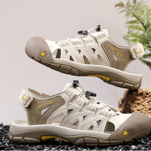 <span class=keywords><strong>Sandalias</strong></span> <span class=keywords><strong>de</strong></span> Trekking Acuático con Diseño Versátil para Todo Tipo <span class=keywords><strong>de</strong></span> Terreno, Estilo Retro <span class=keywords><strong>de</strong></span> <span class=keywords><strong>Montaña</strong></span>, Suela Antideslizante y Resistente al Desgaste con Ranuras Profundas - Product Image 1