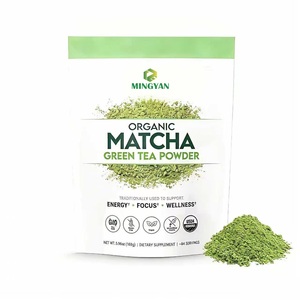 OEM/ODM Té Verde Matcha Orgánico en Polvo, Alto en Antioxidantes, Aumenta la Energía y la Claridad Mental, Apoya el Control de Peso y el Metabolismo - Product Image 1