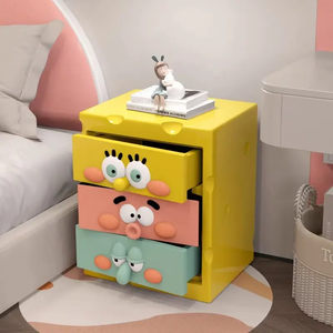 SpongeBob SquarePants Creative Cartoon Bedside <strong>Table</strong> Home Bedroom <strong>Storage</strong> Cabinet Living Room Sofa <strong>Corner</strong> <strong>Table</strong> - Product Image 5