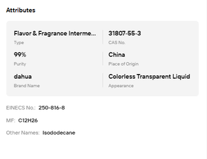 Isododecano 99% Líquido Inodoro para Cosméticos - Product Image 6
