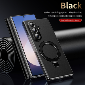 Vente en gros Nouveau design Support de télé<span class=keywords><strong>phone</strong></span> pliable pivotant Étui de protection pour Samsung Z Fold 3 4 5 6 7 avec protection d'écran - Product Image 3
