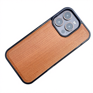 Custodia per iPhone 17 Pro Max in Legno, Custodia Protettiva in Legno Tinta Unita per <span class=keywords><strong>Apple</strong></span> 14, Vendita all'Ingrosso - Product Image 4