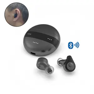 Hearing aid company invisible multi channel digital rechargeable small hearing aids with bluetooth app wireless for seniors