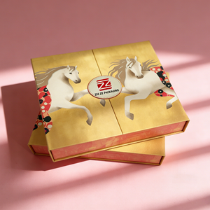 Caja de Embalaje para Chocolates Navideños con Inserto - Caja de Regalo Festiva para San Valentín, Eid y Año Nuevo (Capacidad para 12-25 Piezas) - Product Image 6