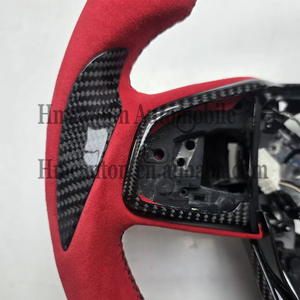 พวงมาลัยคาร์บอนไฟเบอร์ Alcantara รุ่นยอดนิยมสำหรับรถยนต์ Honda CRV - Product Image 3