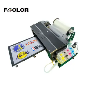 FCOLOR mesin cetak Dtf A3 rol ke rol harga khusus pencetak DTF untuk pencetak Epson L1800 DTF